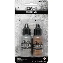 Outlet Foundry Wax Distress Kit Tim Holtz 02 Ceras, Pátinas Y Tintes