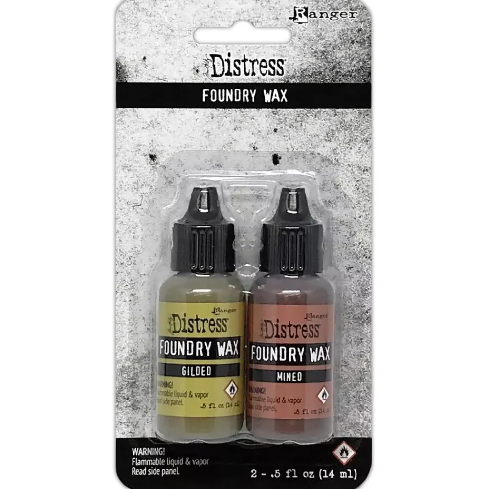 Foundry Wax Distress Kit Tim Holtz 01 Ceras, Pátinas Y Tintes