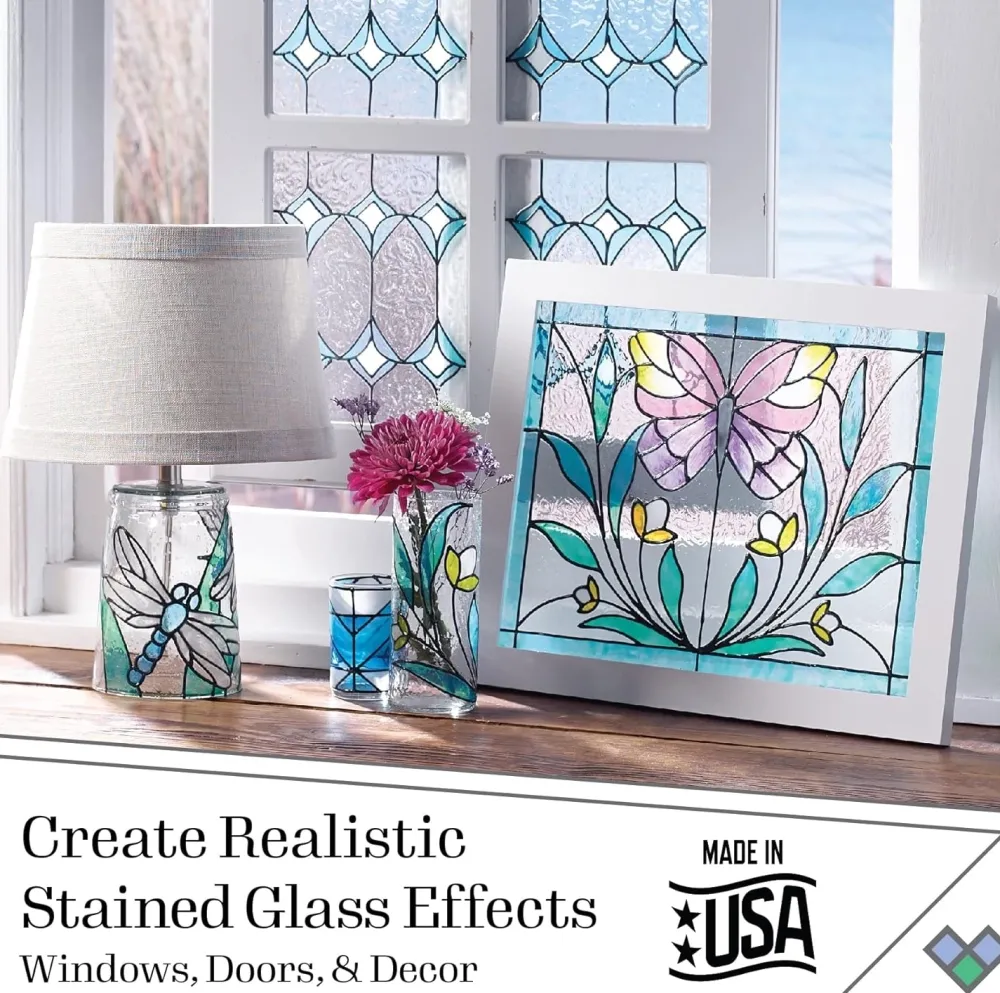 Online Gallery Glass Pintura para vidrio y cristal 59ml Pinturas De Vidrio Y Cerámica