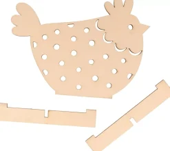 Hot Gallina Huevera de Madera Les Poulettes Maderas