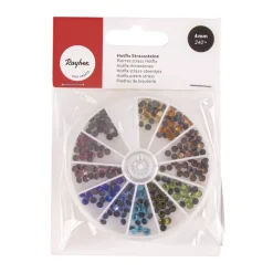 Best Gemas Brillantes Colores 240 piezas Bisutería