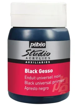 Discount Gesso Negro Studio Acrylics 500ml Gessos Y Estucos