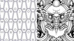 Discount Gothic Coloring Book Colorear