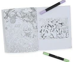 Sale Graffiti Style Coloring Book Colorear