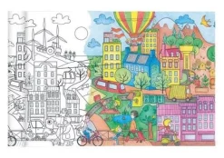 New Graffy Roll Ciudad Ecológica Niños Niños Y Regalos|Colorear
