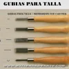 Outlet Gubias para talla Reig REF/250 Herramientas Para Madera
