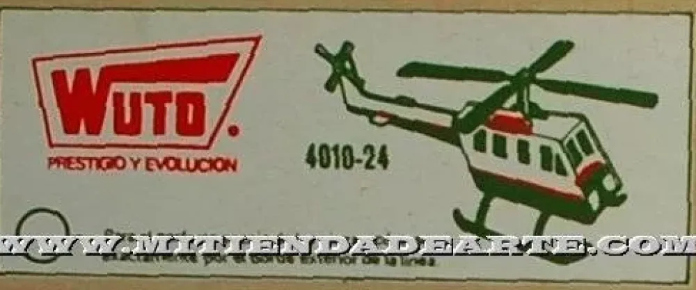 Best Helicóptero-24 Kits Recortables Serigrafiados de Marquetería 4010-24 Maquetas Y Modelismo