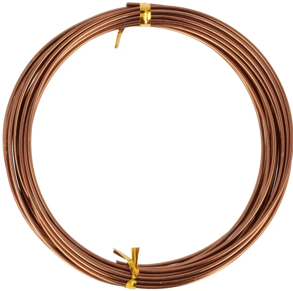 Clearance Hilo de aluminio bronce 1,5mm Bisutería