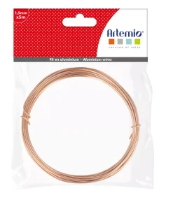 Hot Hilo de aluminio cobre 1,5mm Bisutería