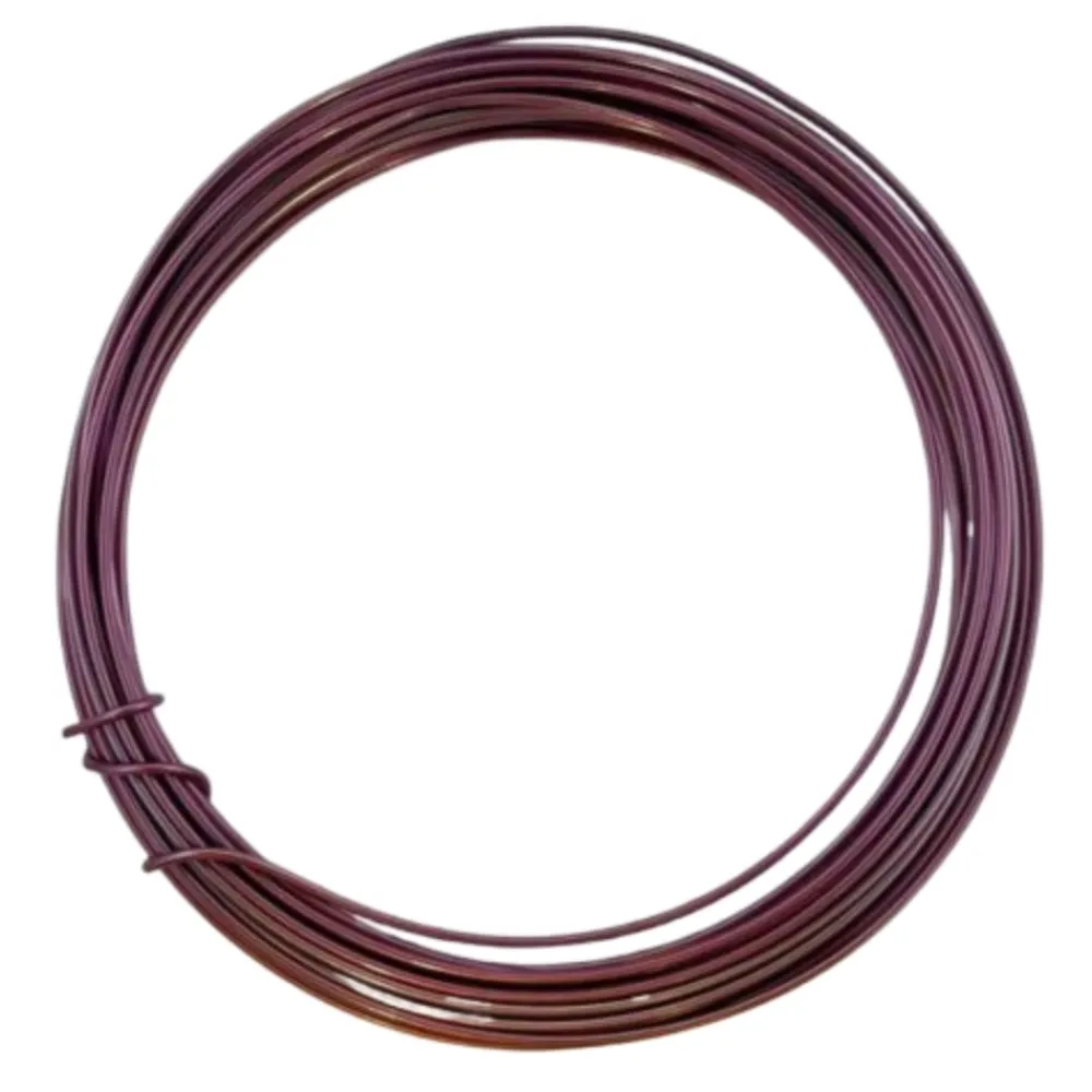 New Hilo de Aluminio Rosa claro 2mm Bisutería