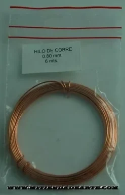 Discount Hilo de cobre 0,6 mm Bisutería
