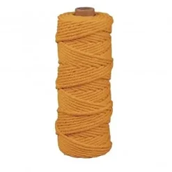 Discount Hilo de macramé Amarillo Miel 3mm Macramé