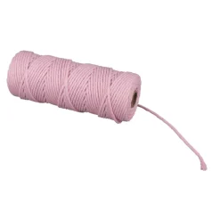 Hot Hilo de macramé Rosa Pastel 3mm Macramé