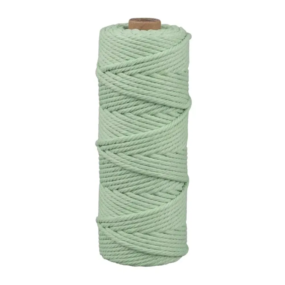 Discount Hilo de macramé Verde Menta 3mm Macramé