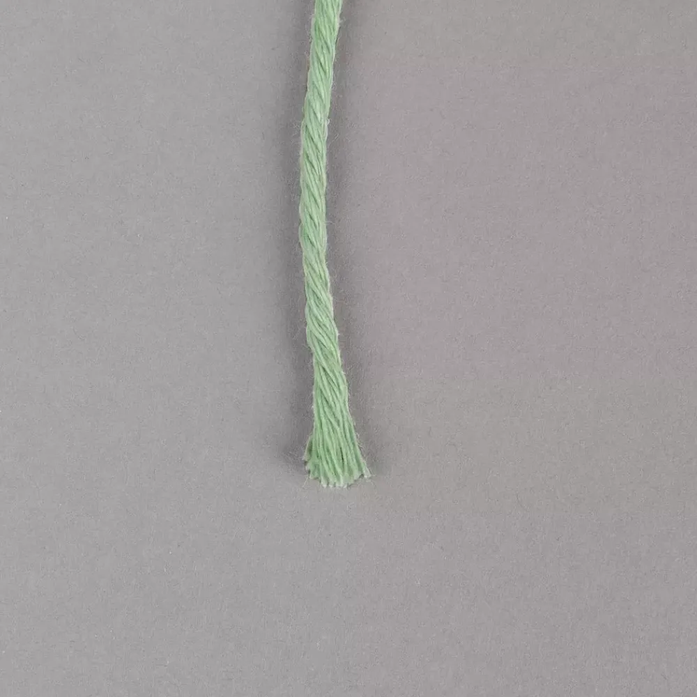 Discount Hilo de macramé Verde Menta 3mm Macramé