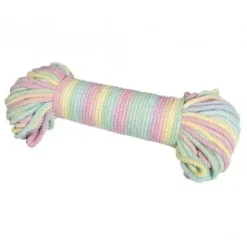 Clearance Hilo Macramé Trenzado Arcoiris 3mm Macramé