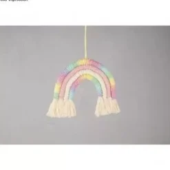 Clearance Hilo Macramé Trenzado Arcoiris 3mm Macramé
