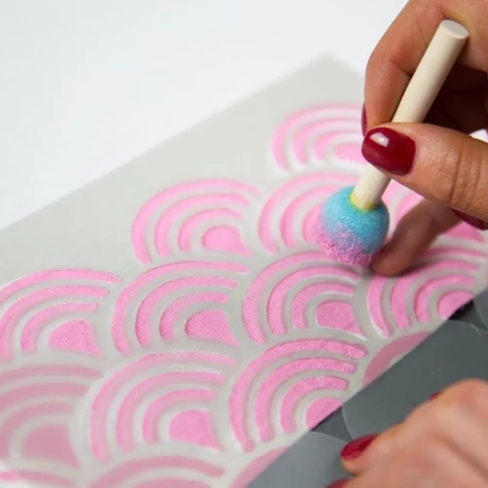 Clearance Hojas de stencil Silhouette