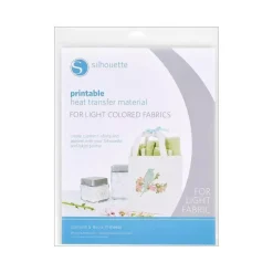 Online Hojas Transferibles Imprimibles Blanco Colores Claros A4 Silhouette