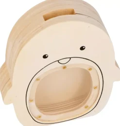 Discount Hucha Pingüino De Madera Maderas