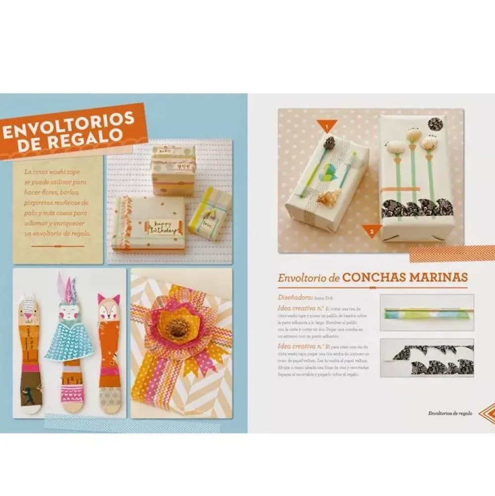 Best Ideas creativas con Washi Tape Decoración Y Bricolaje