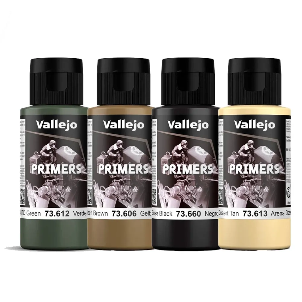 Sale Imprimación Acrílica Aerógrafo Primers 60ml Maquetas Y Modelismo