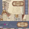 Hot Kit 8 papeles de tela Santa's Workshop 30x30cm Navidad