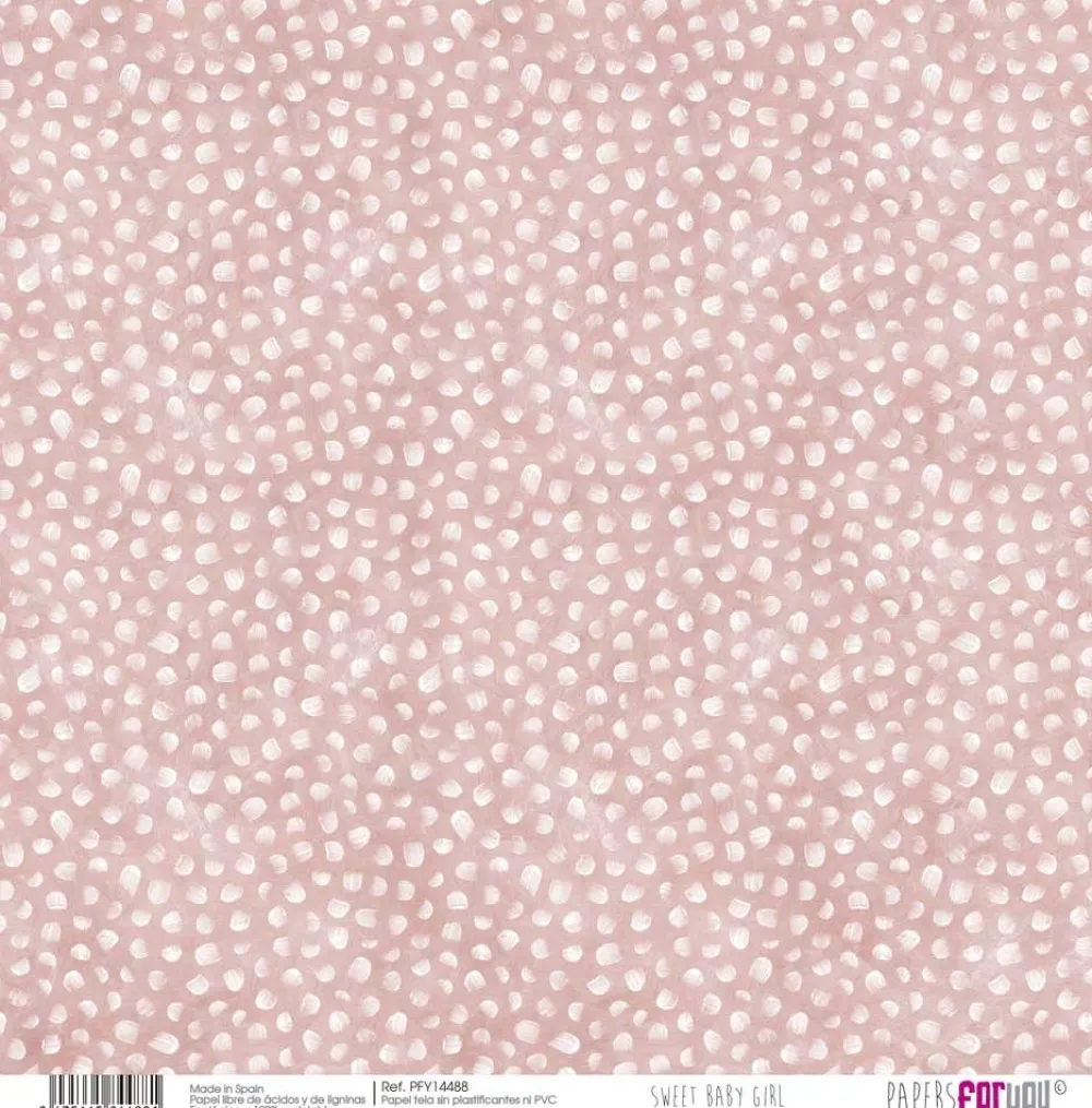 Clearance Kit 8 Papeles Tela Sweet Baby Girl 30x30cm Telas, Sedas Y Fieltro