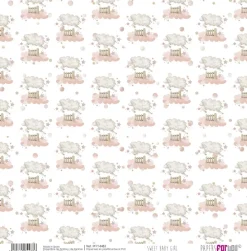 Clearance Kit 8 Papeles Tela Sweet Baby Girl 30x30cm Telas, Sedas Y Fieltro