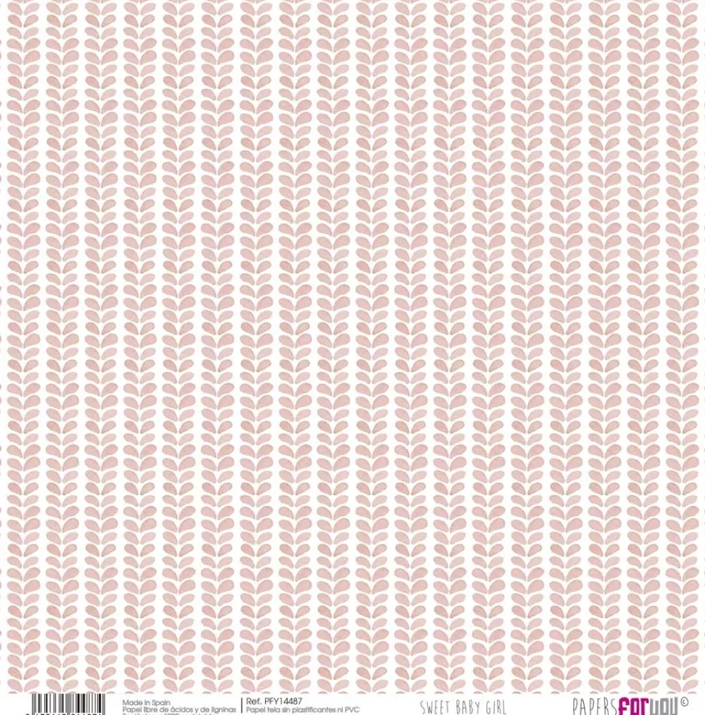 Clearance Kit 8 Papeles Tela Sweet Baby Girl 30x30cm Telas, Sedas Y Fieltro