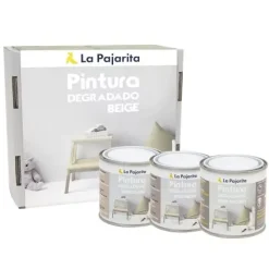 Outlet Kit 3 Pintura Degradado Beige 250ml Pinturas Acrílicas
