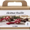 Best Kit adornos de Navidad macramé Navidad