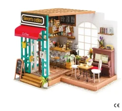 New Kit Cafetería en Miniatura DIY Maquetas Y Modelismo
