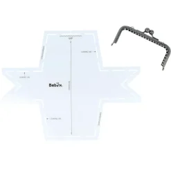 Clearance Kit costura para monedero rectangular Telas, Sedas Y Fieltro