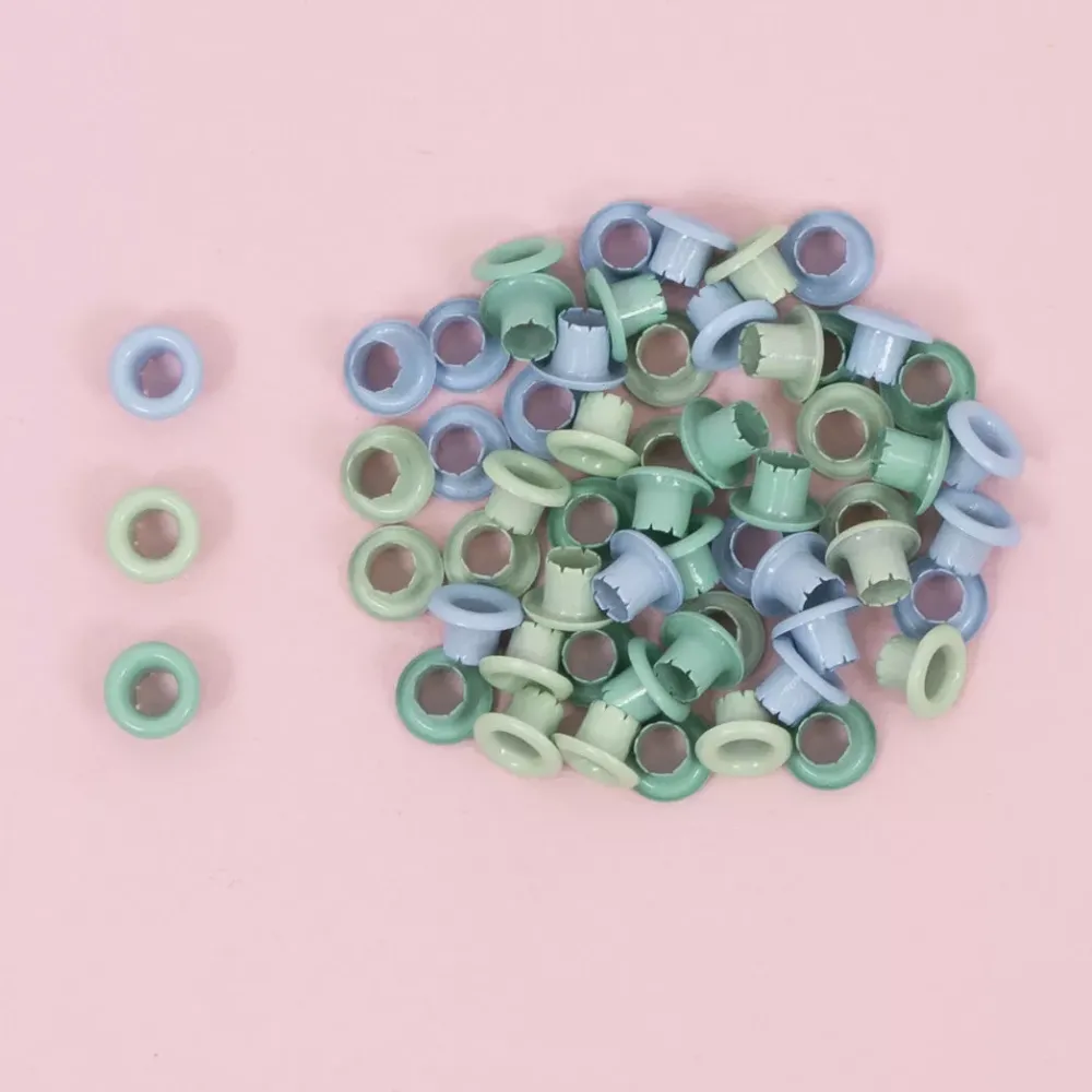 Outlet Kit Crop-A-Dile Turquesa + 180 Ojales Herramientas Para Tela