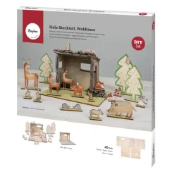 Discount Kit 3D de Madera Cabaña en el Bosque Maderas