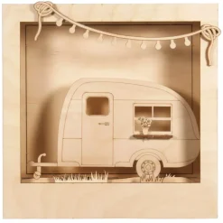 New Kit 3D de Madera Caravana Maderas