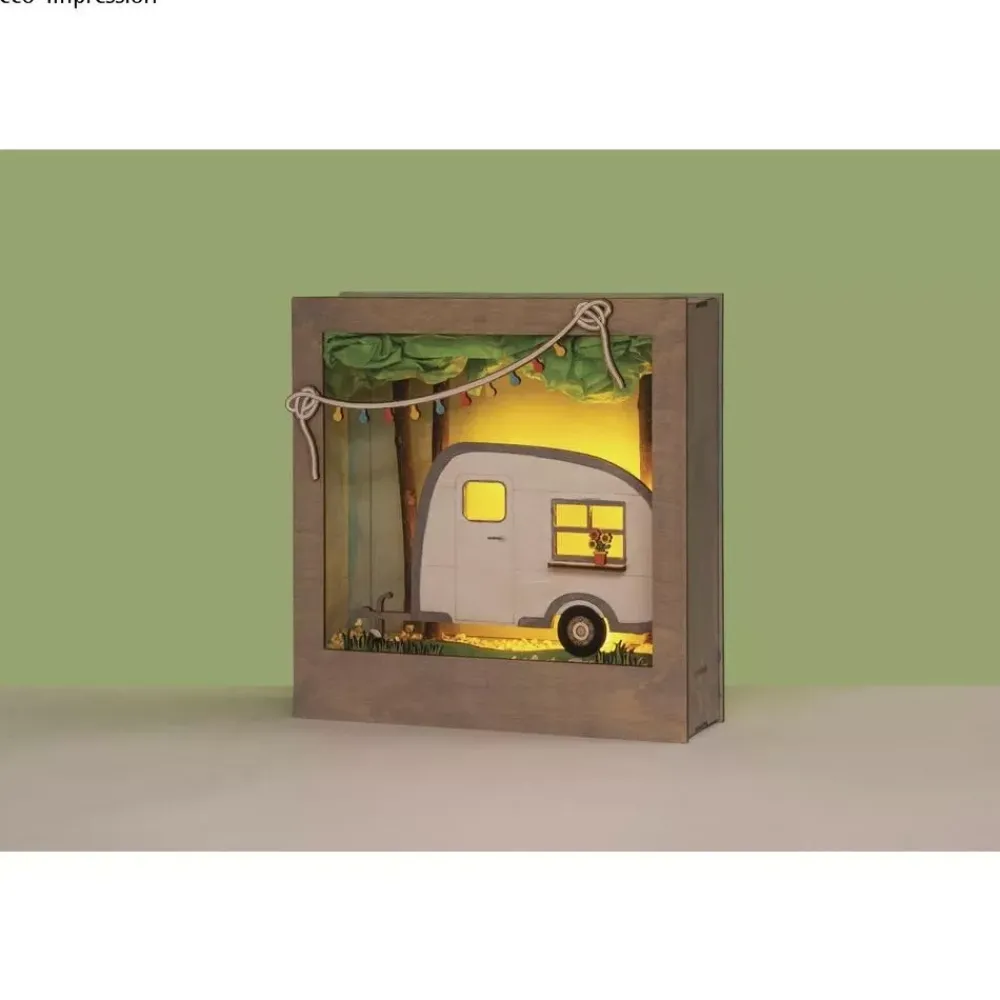 New Kit 3D de Madera Caravana Maderas