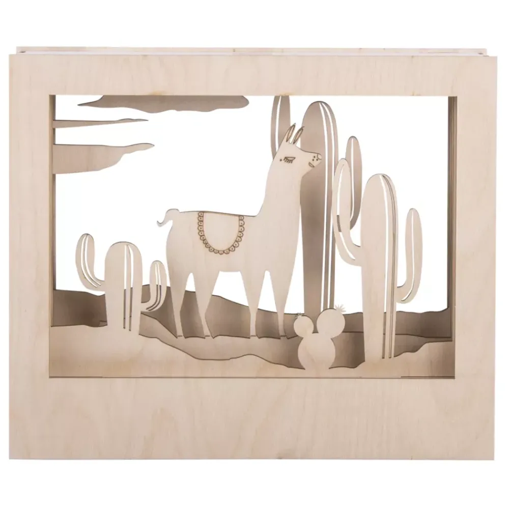 Discount Kit 3D de madera Llama Maderas