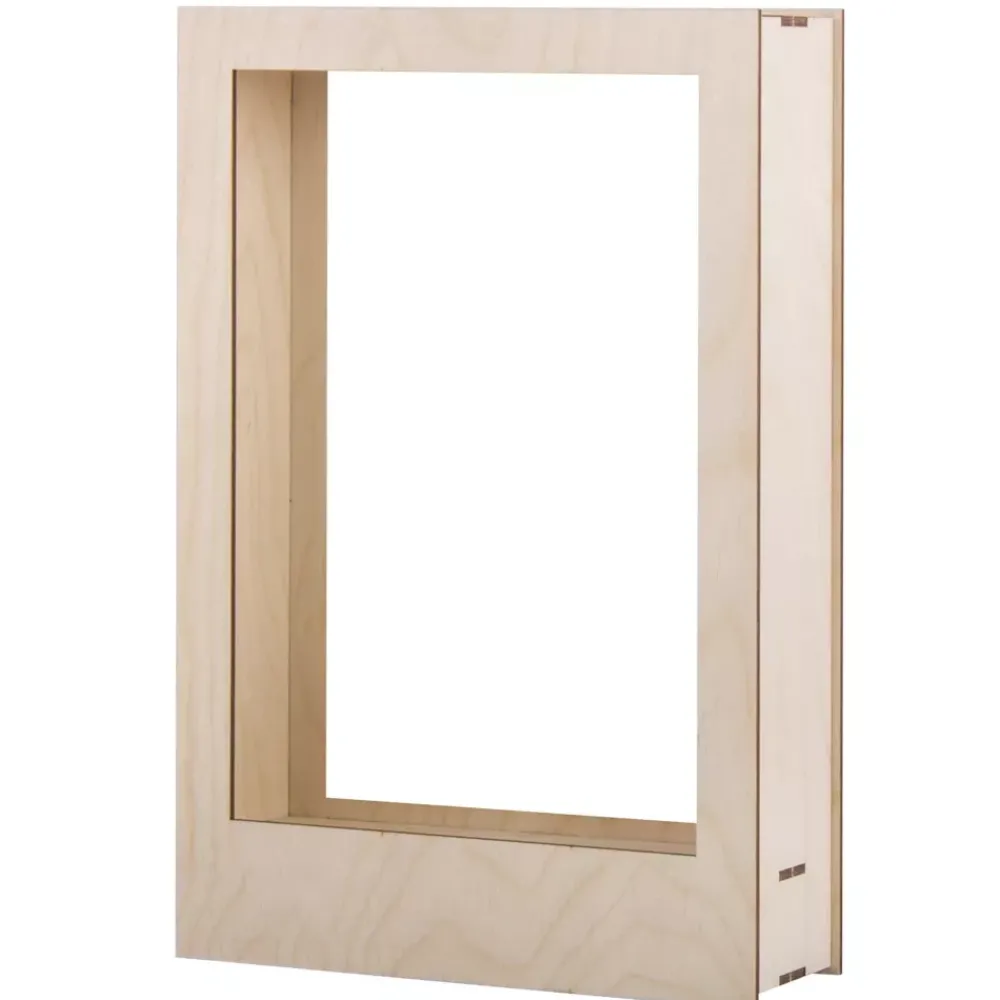 Clearance Kit 3D de madera Marco retrato Maderas
