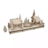 Hot Kit 3D de Madera Pueblo Alpino Maderas|Navidad