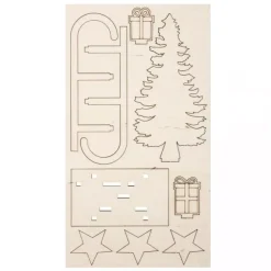 New Kit 3D de Madera Trineo Winterdream Maderas|Navidad