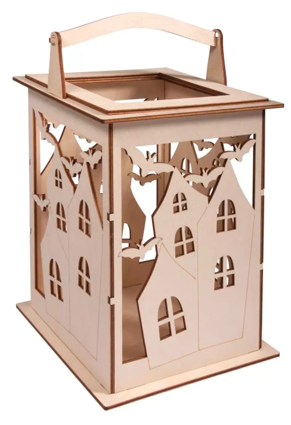 Kit 3D Farolillo Madera Murciélago Organización