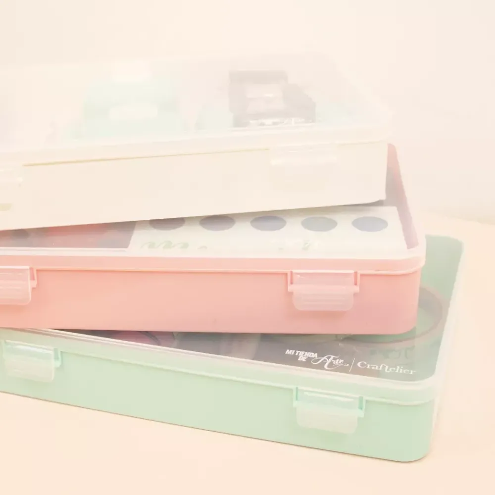 Sale Kit de 3 Cajas de Organización Blancas Organización