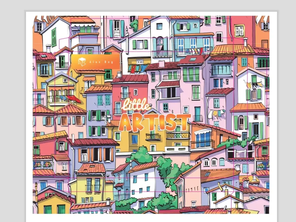 Sale Kit de Dibujo 53 Piezas Gama Little Artist Houses Niños Niños Y Regalos