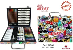 Sale Kit de Dibujo 53 Piezas Gama Little Artist Grafitti Niños Niños Y Regalos