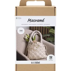 Kit de manualidades bolsa de macramé Macramé