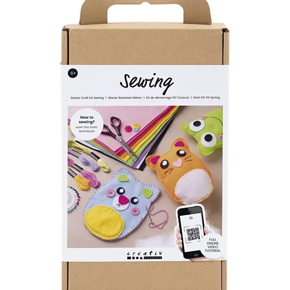Best Kit de manualidades Costura Niños Niños Y Regalos|Telas, Sedas Y Fieltro
