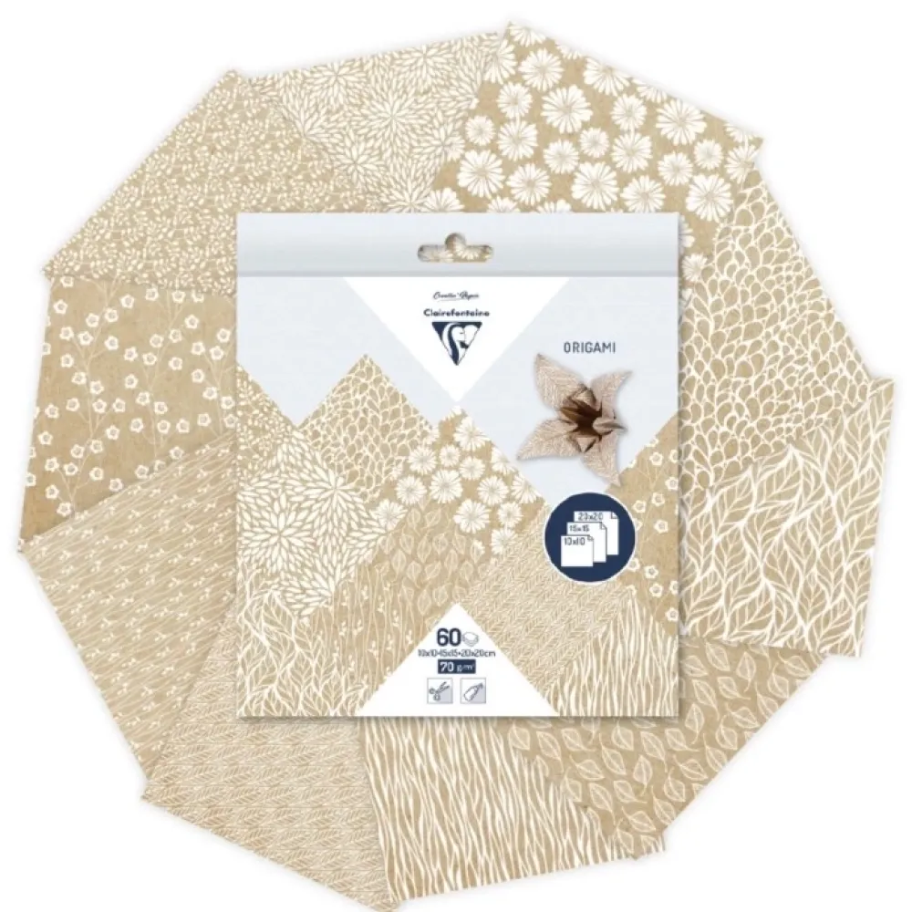 Outlet Kit de Papel para Origami Floral kraft Niños Niños Y Regalos
