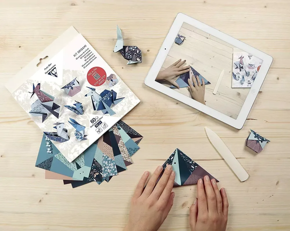 New Kit de Papel para Origami Animales del Bosque Niños Niños Y Regalos